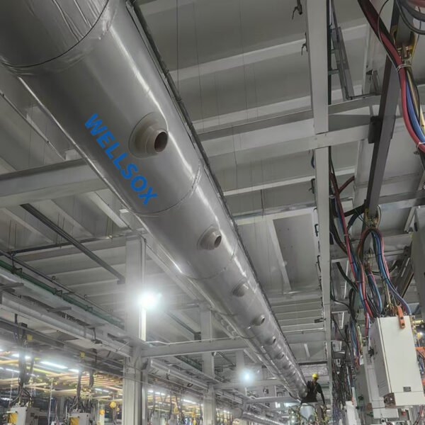 Flexible Pre-insulated Fabric Air Duct