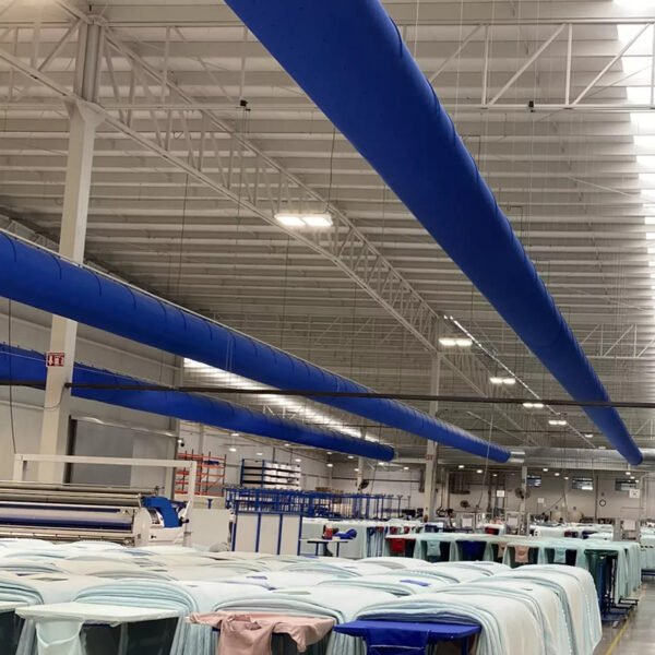 Fabric Air Ducts for Textile Factory